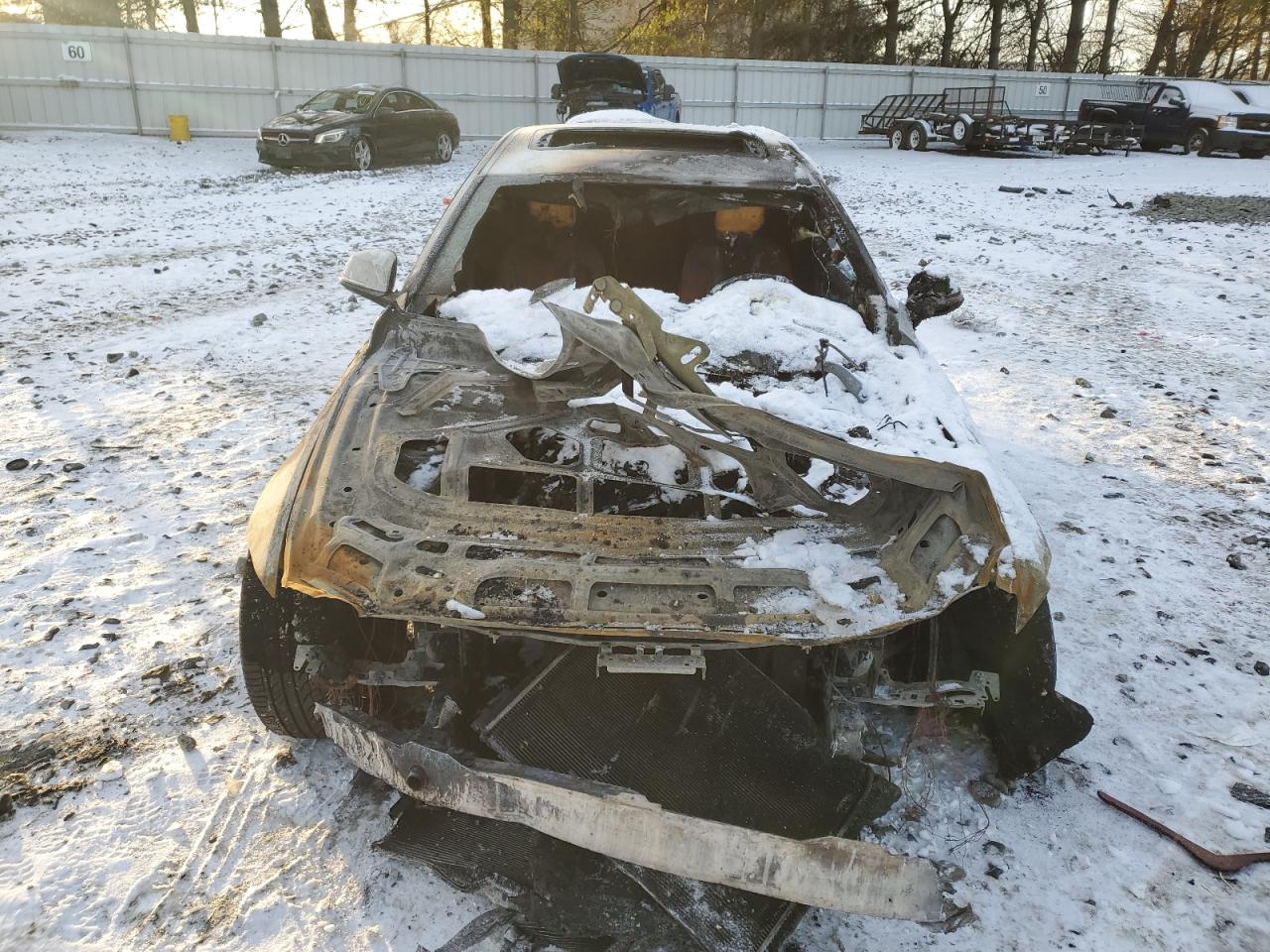 2017 BMW 4er VIN WBA4F7C50HG438324 Copart auction photo, burn damage thumbnail 5