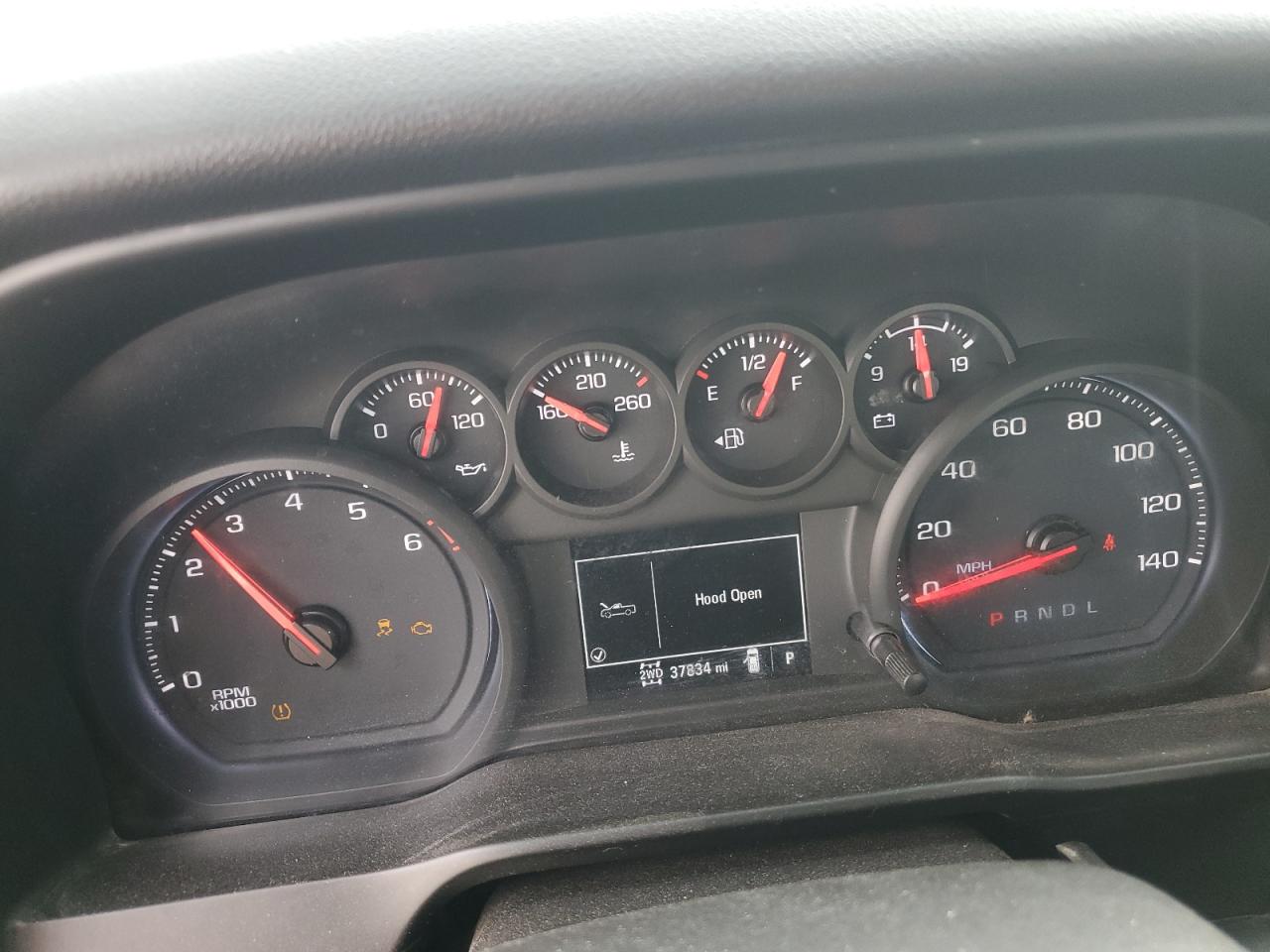 2020 Chevrolet Silverado VIN 3GCNYAEHXLG252549 Copart auction photo, front end damage thumbnail 9