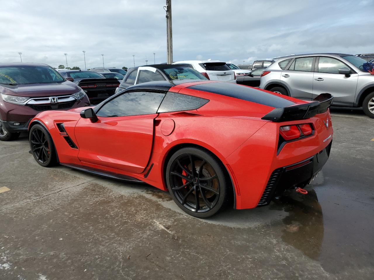 2017 Chevrolet Corvette VIN 1G1YX2D77H5111816 Copart auction photo, water/flood damage thumbnail 2
