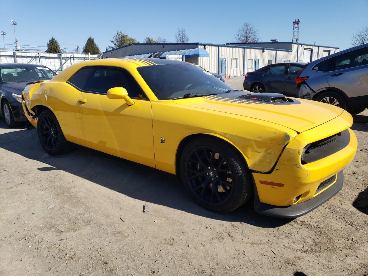2017 Dodge Challenger VIN 2C3CDZFJ4HH627186 Copart auction photo, rear end / front end damage thumbnail 4