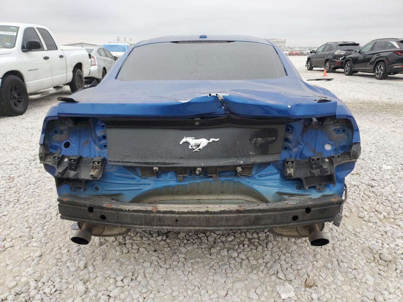 2017 Ford Mustang VIN 1FA6P8TH5H5249954 Copart auction photo, rear end damage thumbnail 6
