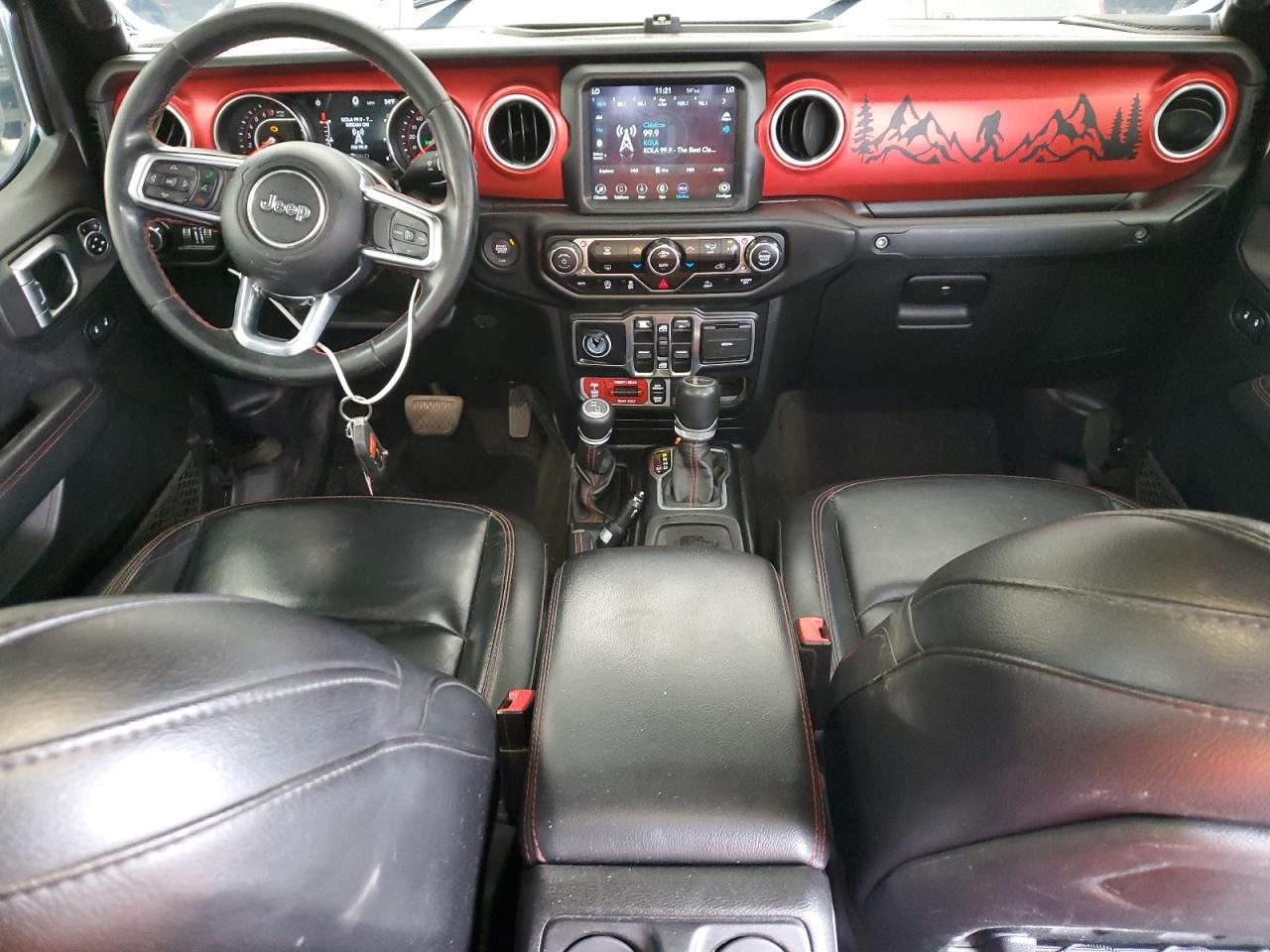 2021 Jeep Gladiator VIN 1C6JJTBG9ML512347 Copart auction photo, side damage thumbnail 8