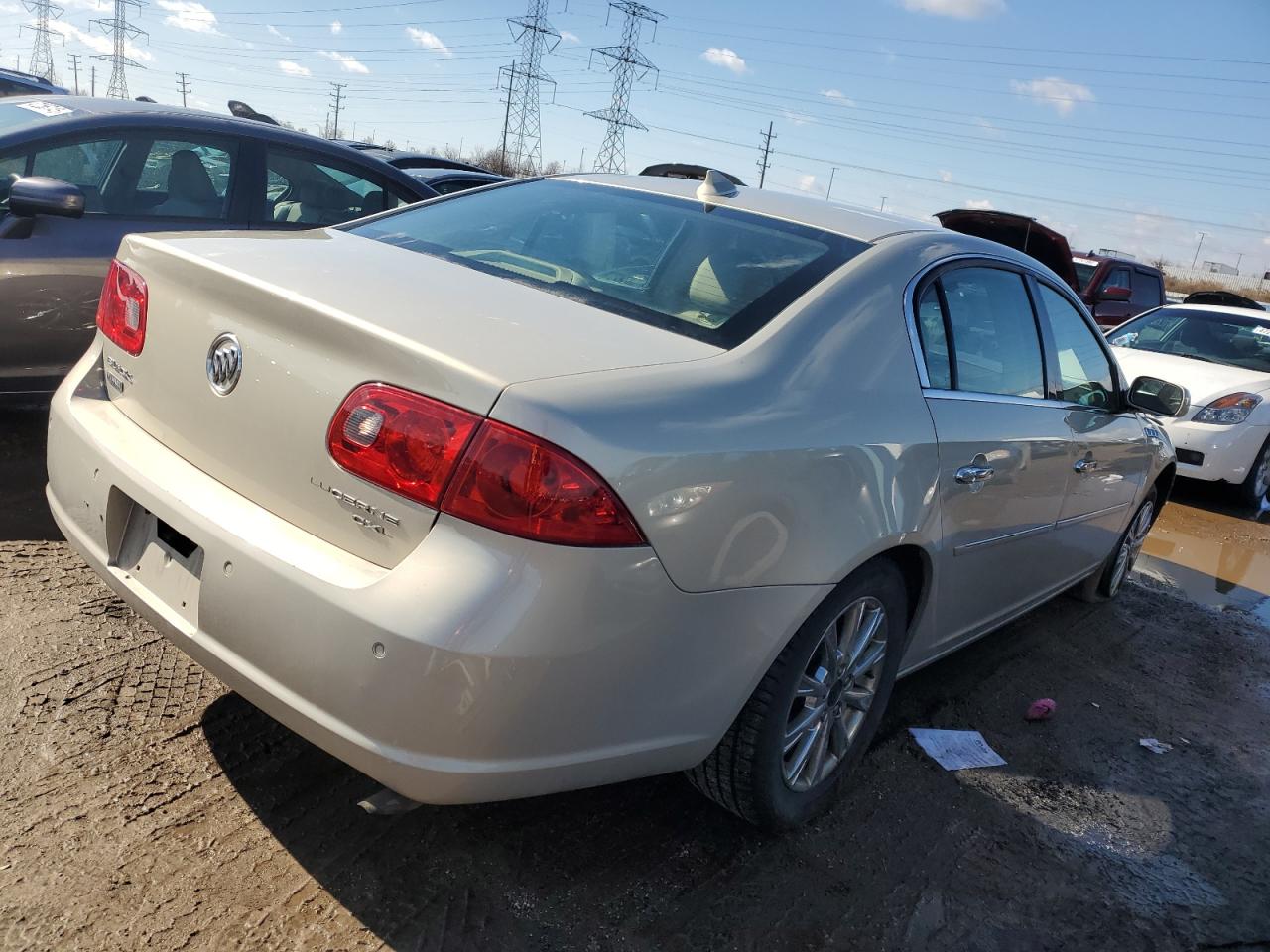 2009 Buick Lucerne VIN 1G4HD57MX9U135940 Copart auction photo, front end damage thumbnail 3
