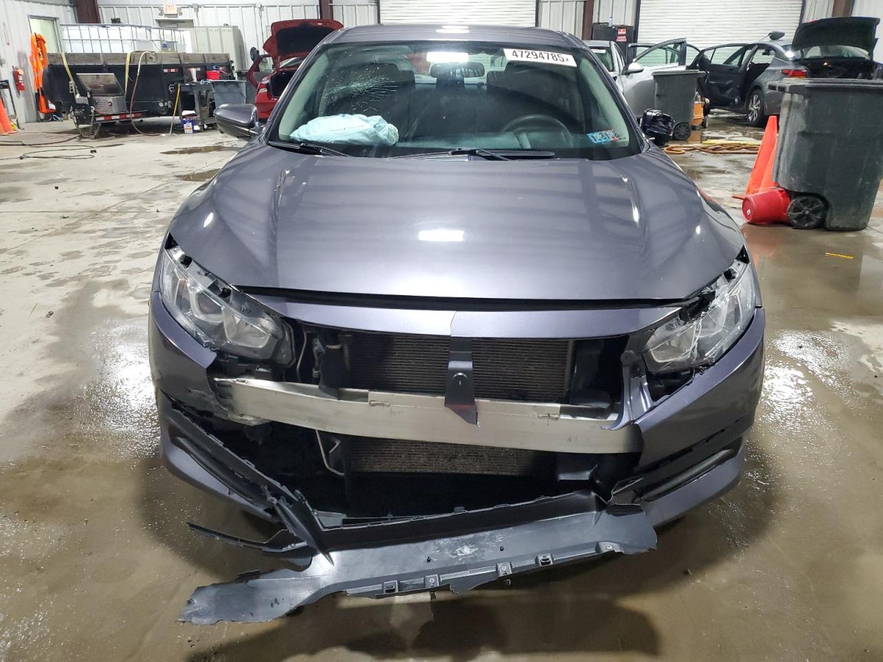 2017 Honda Civic VIN 2HGFC2F50HH512852 Copart auction photo, rear end / front end damage thumbnail 5
