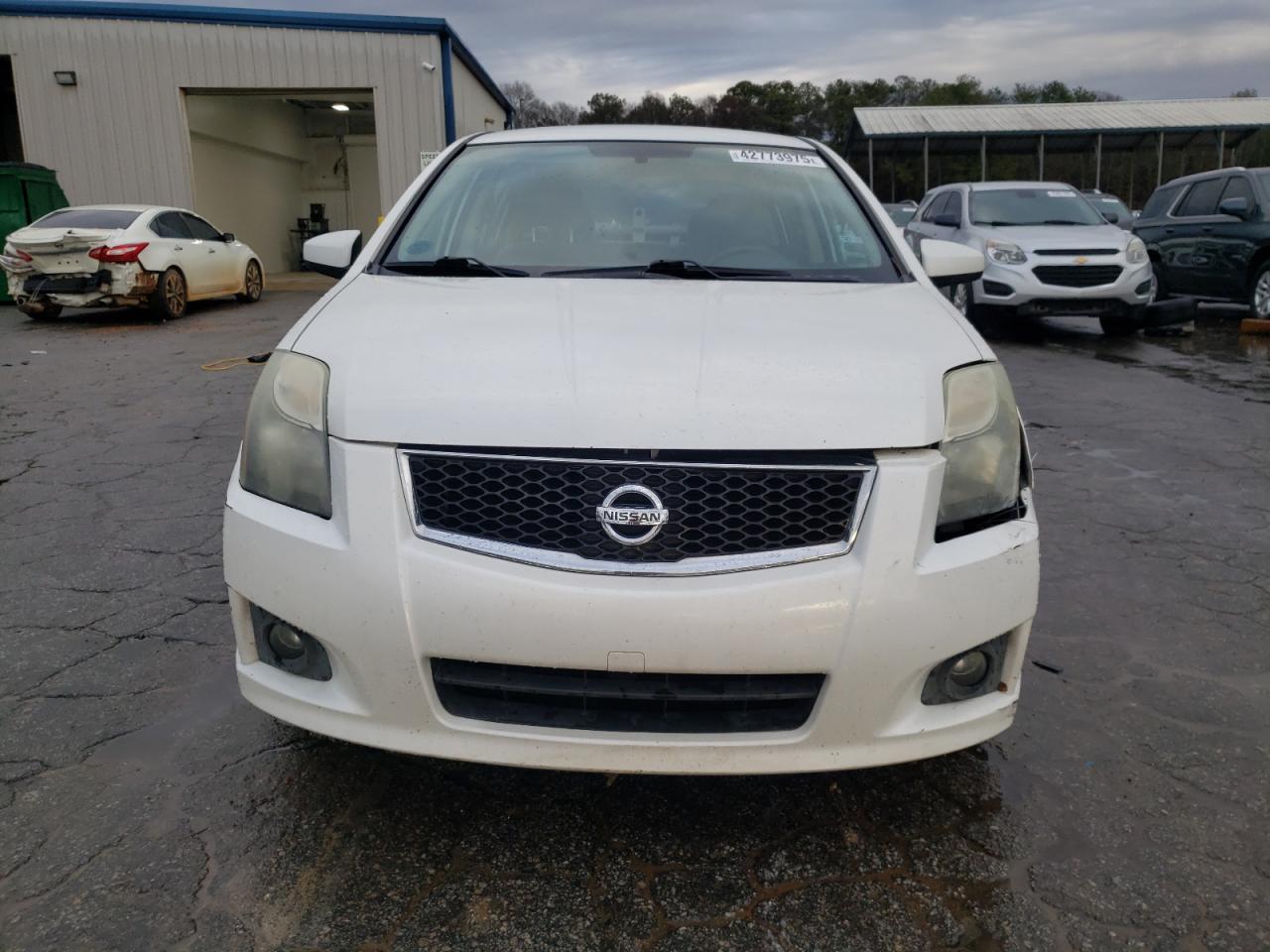 2010 Nissan Sentra VIN 3N1AB6APXAL605552 Copart auction photo, rear end / side damage thumbnail 5