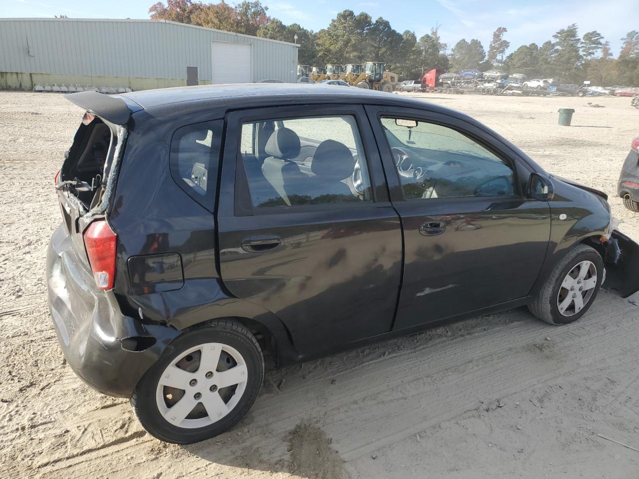 2006 Chevrolet Aveo VIN KL1TD66656B659549 Copart auction photo, all over damage thumbnail 3