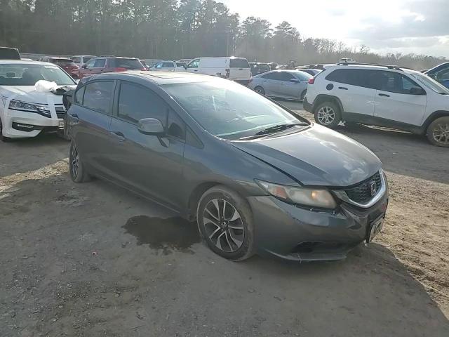 2013 Honda Civic VIN 19XFB2F8XDE061902 Copart auction photo, all over damage thumbnail 10
