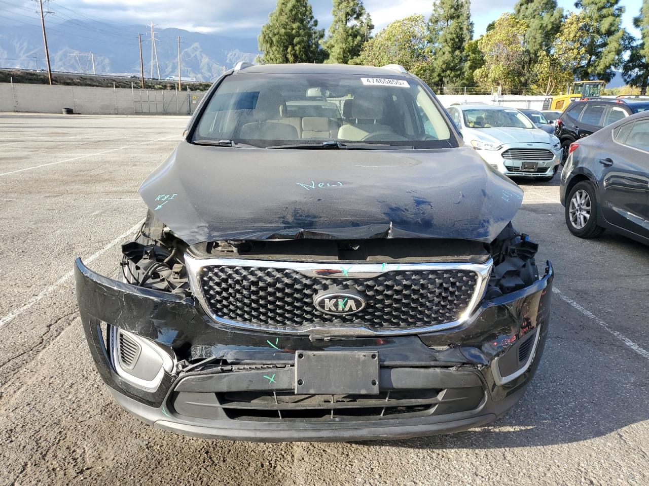 2017 KIA Sorento VIN 5XYPG4A39HG284468 Copart auction photo, front end damage thumbnail 5