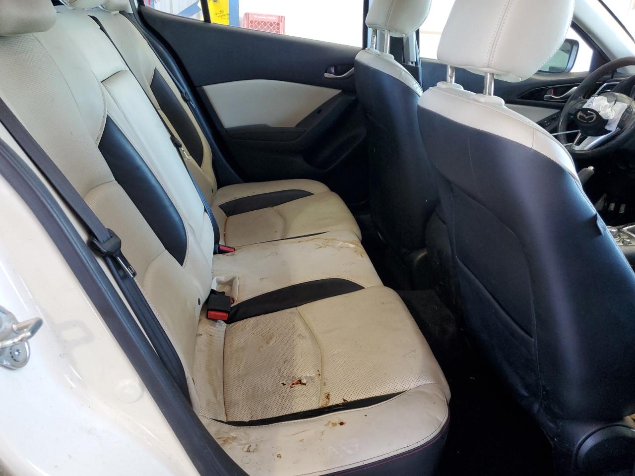 2015 Mazda 3 VIN JM1BM1M31F1274446 Copart auction photo, rear end / front end damage thumbnail 10