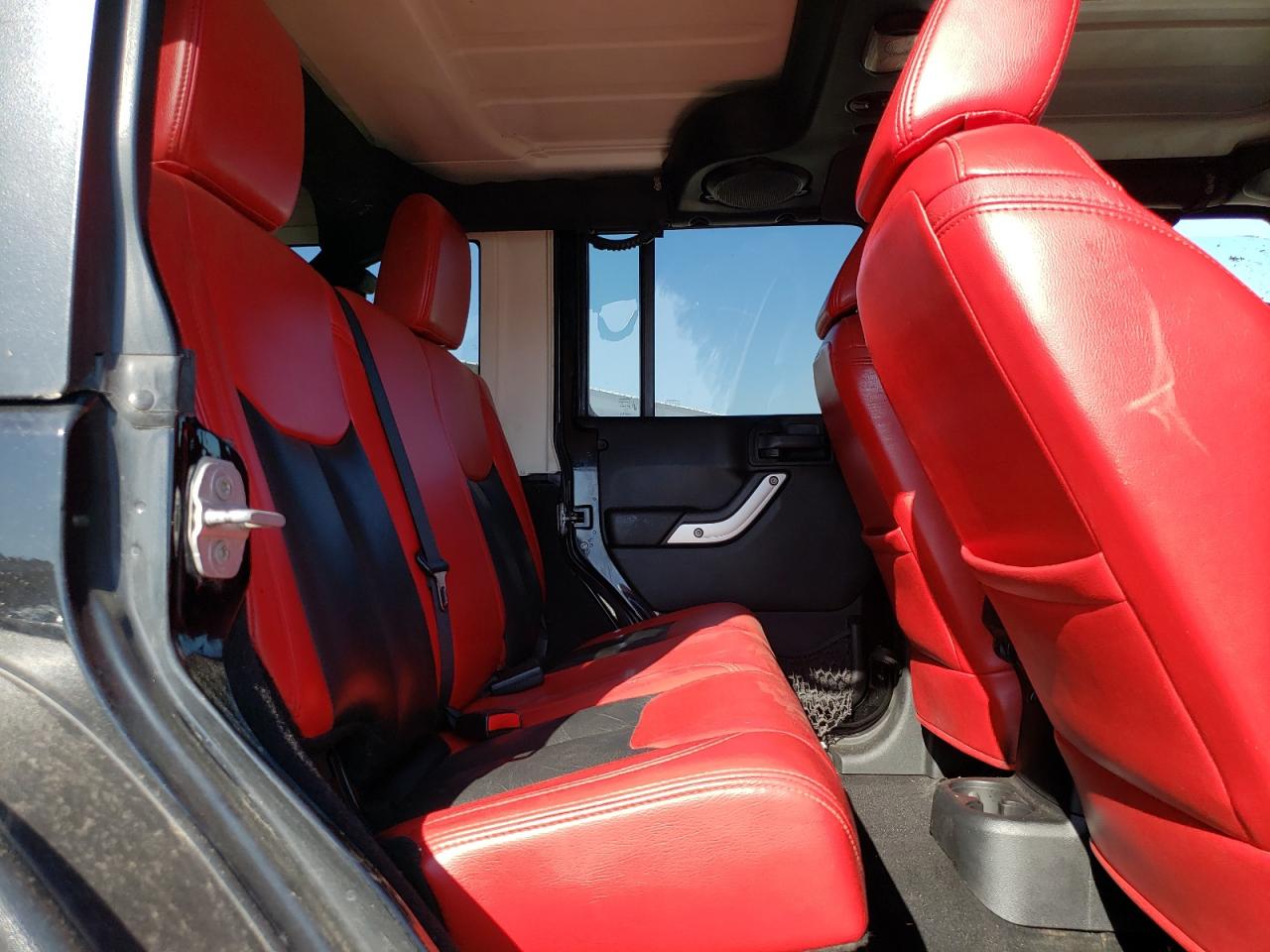2013 Jeep Wrangler VIN 1C4BJWEG6DL698827 Copart auction photo, front end / side damage thumbnail 11