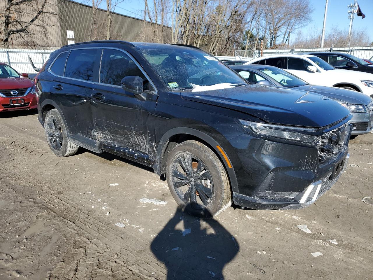 2024 Honda CR-V VIN 2HKRS6H99RH804210 Copart auction photo, side damage thumbnail 4