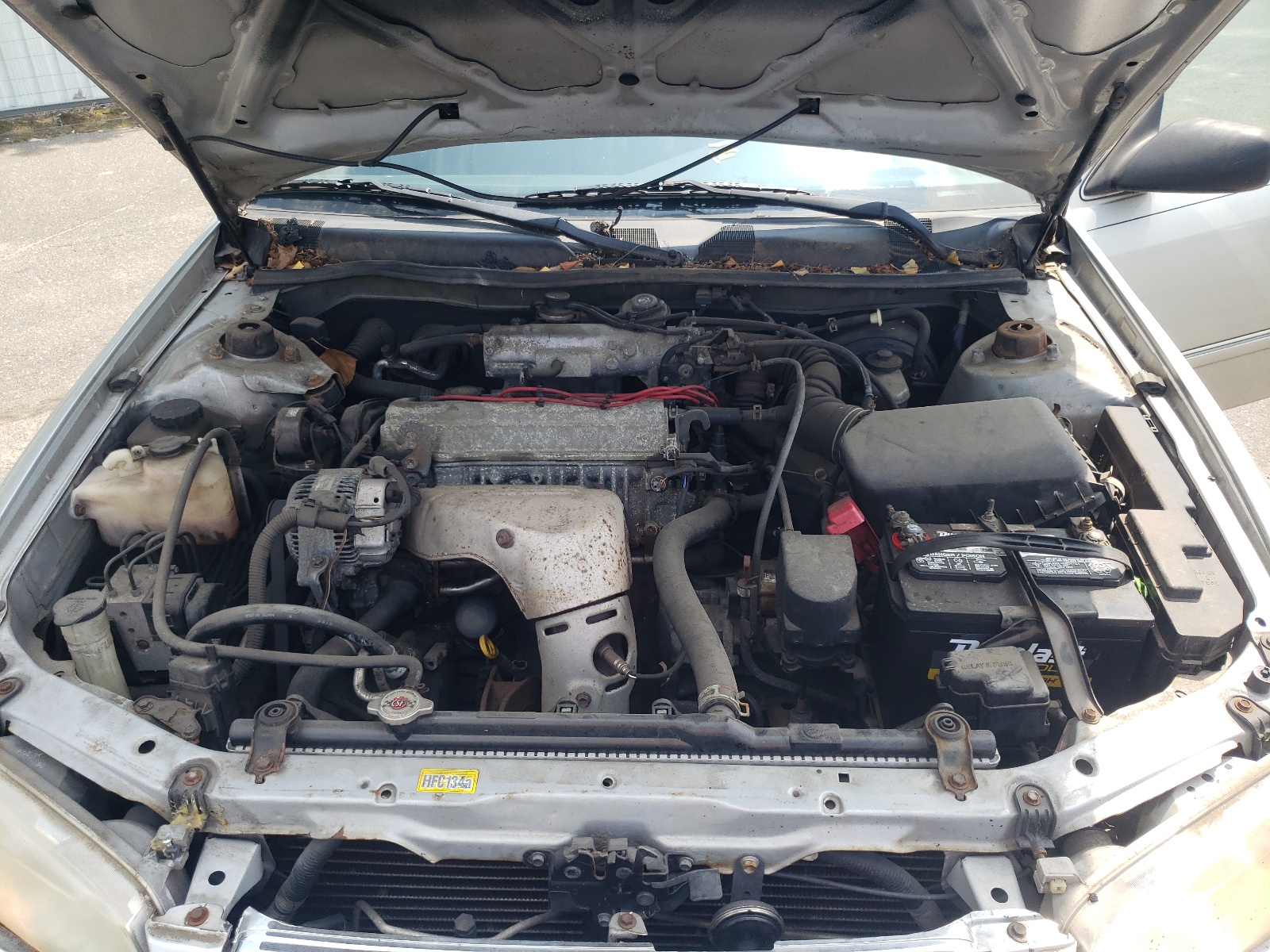 2000 Toyota Camry VIN 4T1BG28K2YU687262 Copart auction photo, front end / side damage thumbnail 7