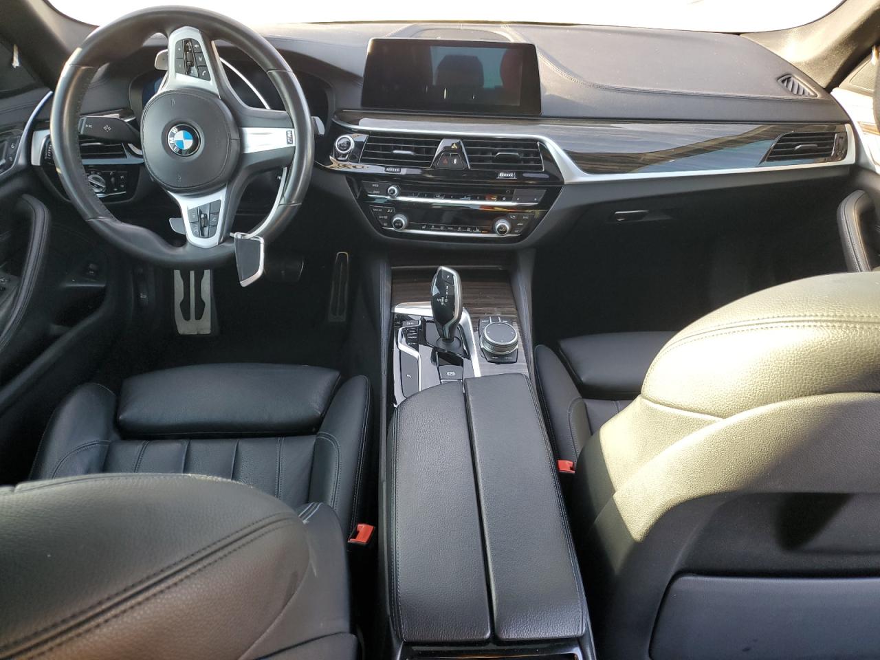 2020 BMW 5er VIN WBAJR3C09LCD74424 Copart auction photo, rear end damage thumbnail 8