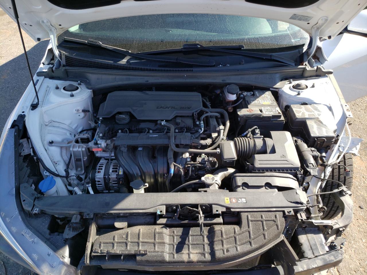 2021 Hyundai Elantra VIN 5NPLM4AG4MH027537 Copart auction photo, front end damage thumbnail 11