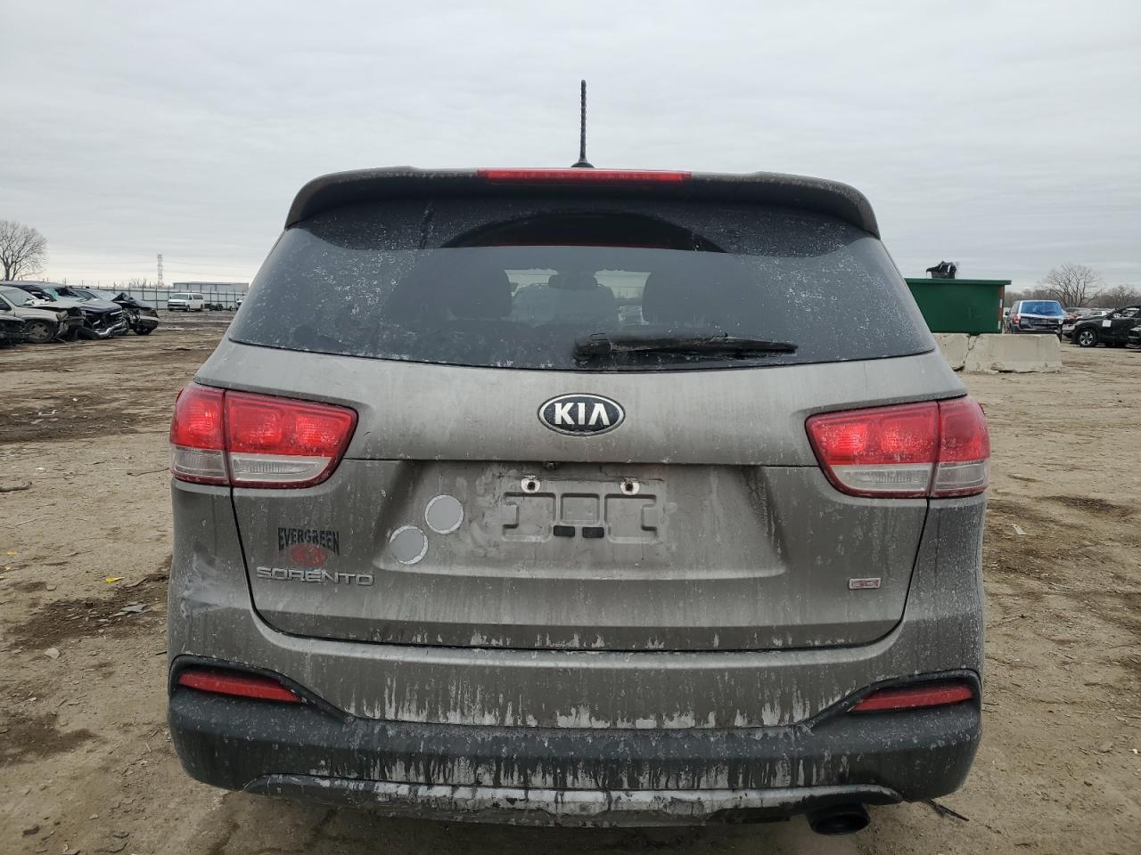 2018 KIA Sorento VIN 5XYPG4A39JG338342 Copart auction photo, front end damage thumbnail 6