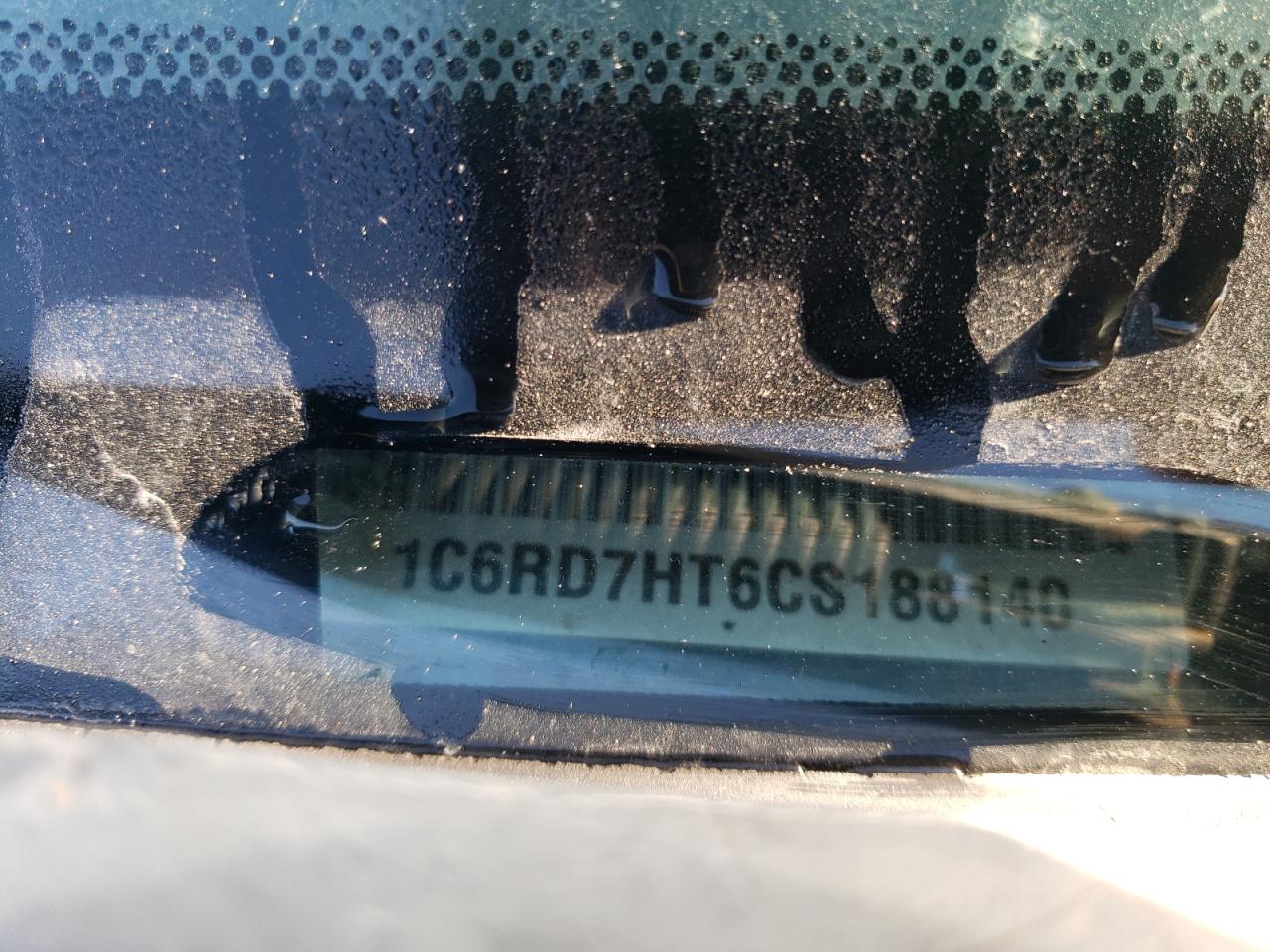 2012 Dodge RAM VIN 1C6RD7HT6CS188140 Copart auction photo, rear end damage thumbnail 13