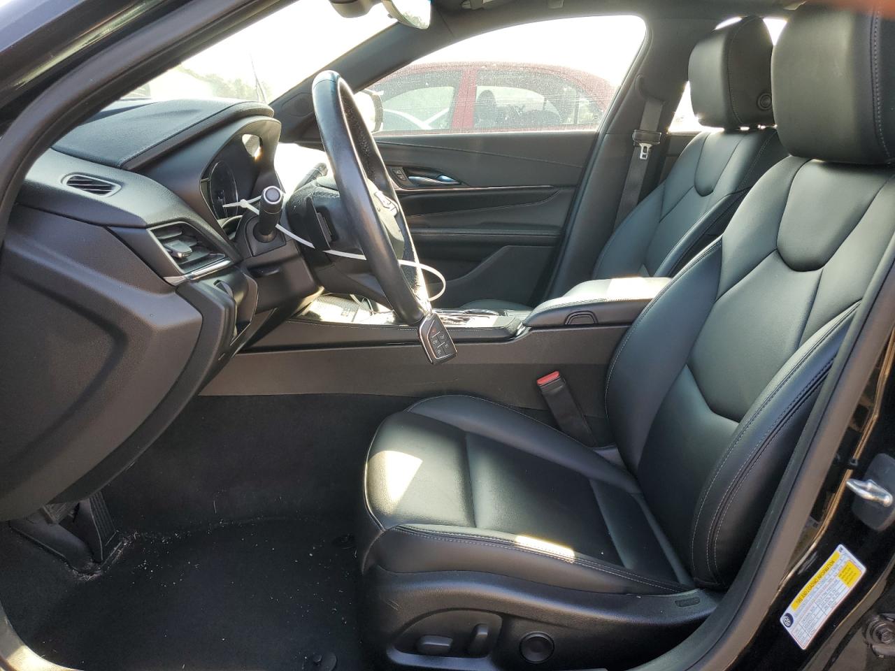2021 Cadillac CT4 VIN 1G6DJ5RK9M0114572 Copart auction photo, side damage thumbnail 7