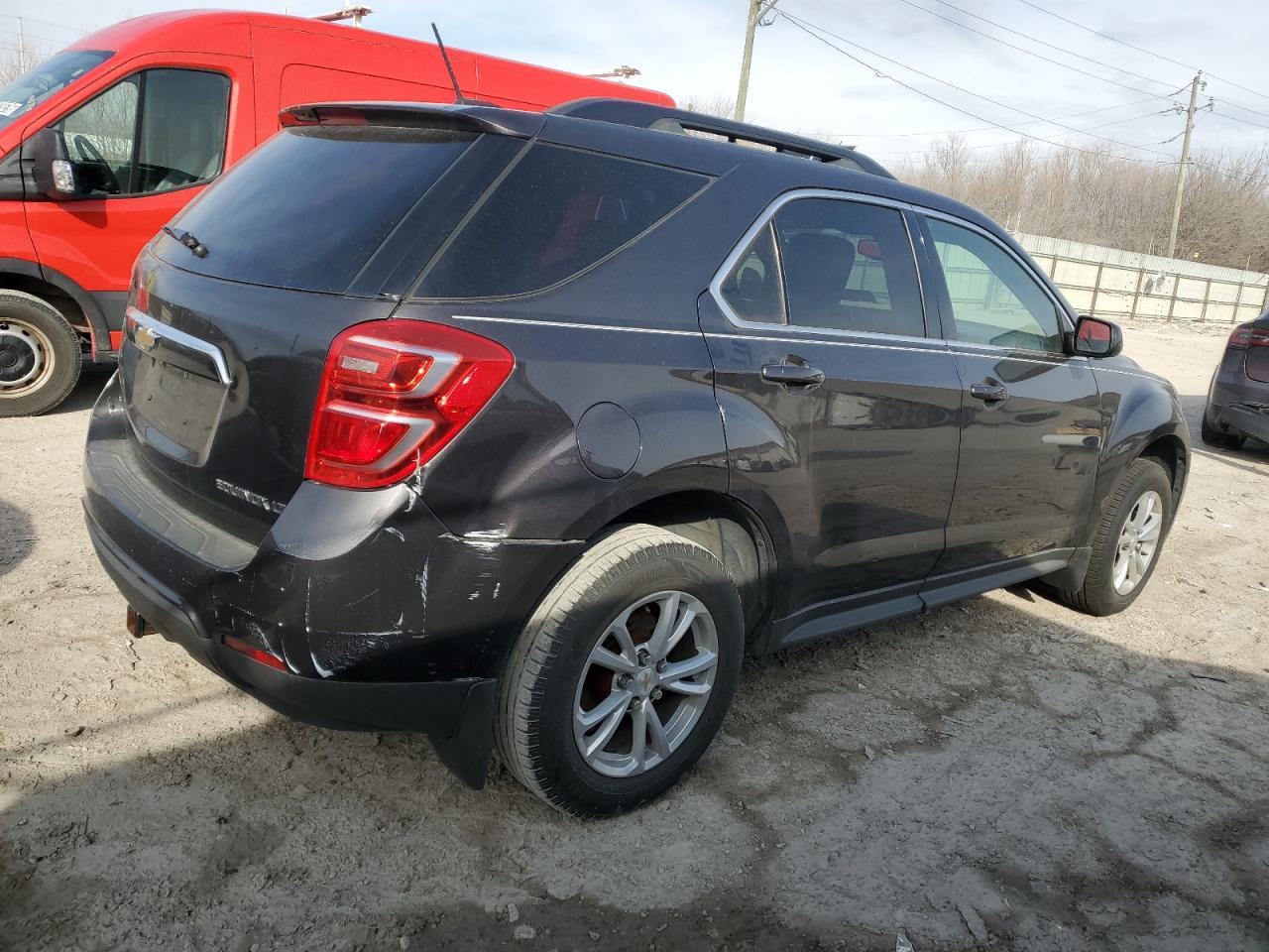 2016 Chevrolet Equinox VIN 2GNFLFEK4G6297412 Copart auction photo, rear end / minor dent/scratches damage thumbnail 3