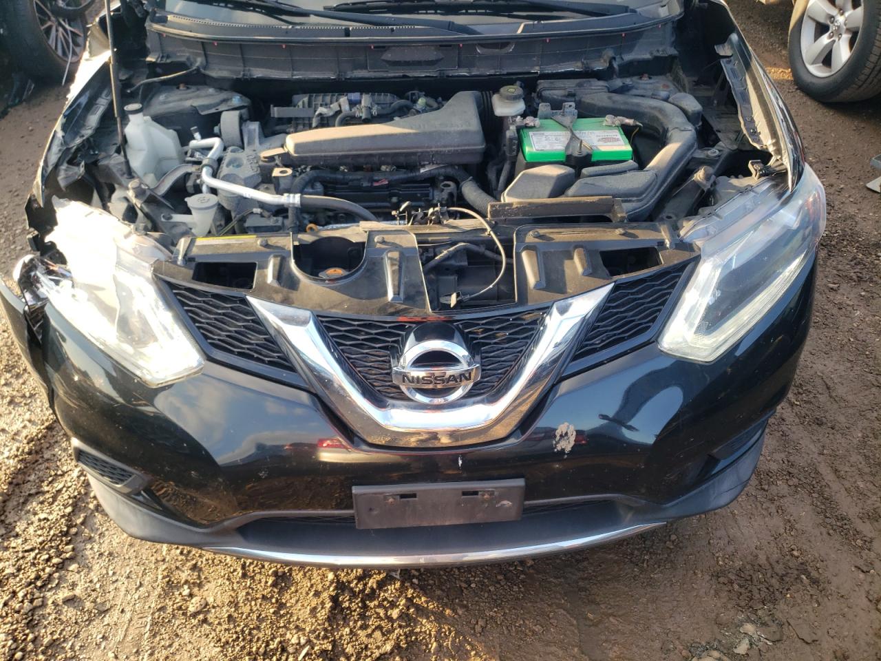 2016 Nissan Rogue VIN KNMAT2MV2GP644937 Copart auction photo, front end damage thumbnail 11