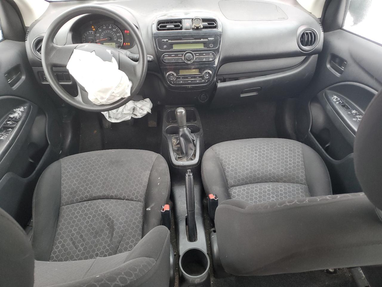 2015 Mitsubishi Mirage VIN ML32A3HJXFH012805 Copart auction photo, front end damage thumbnail 8