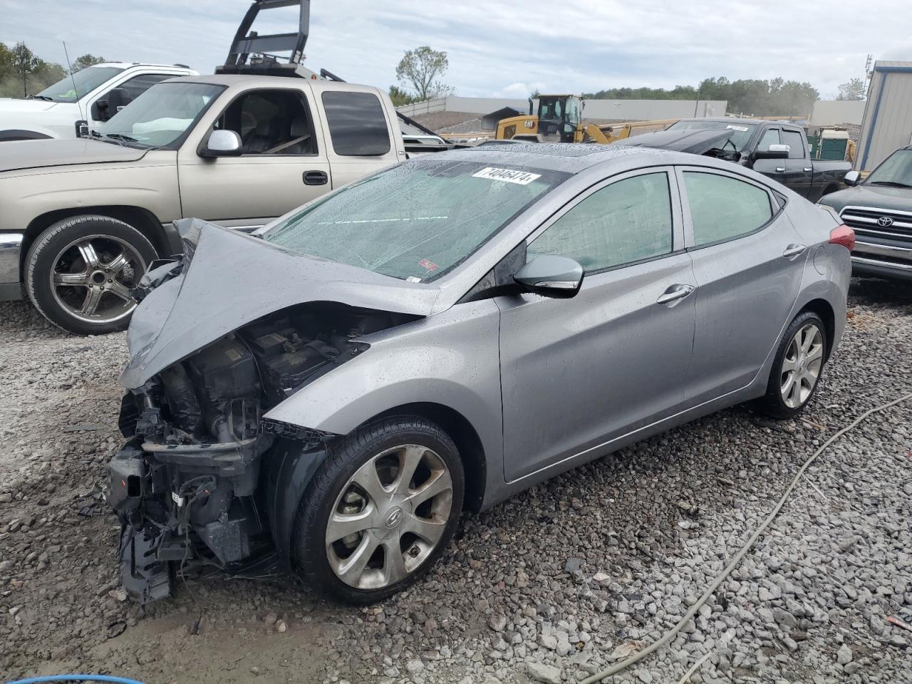 2013 Hyundai Elantra VIN KMHDH4AEXDU888889