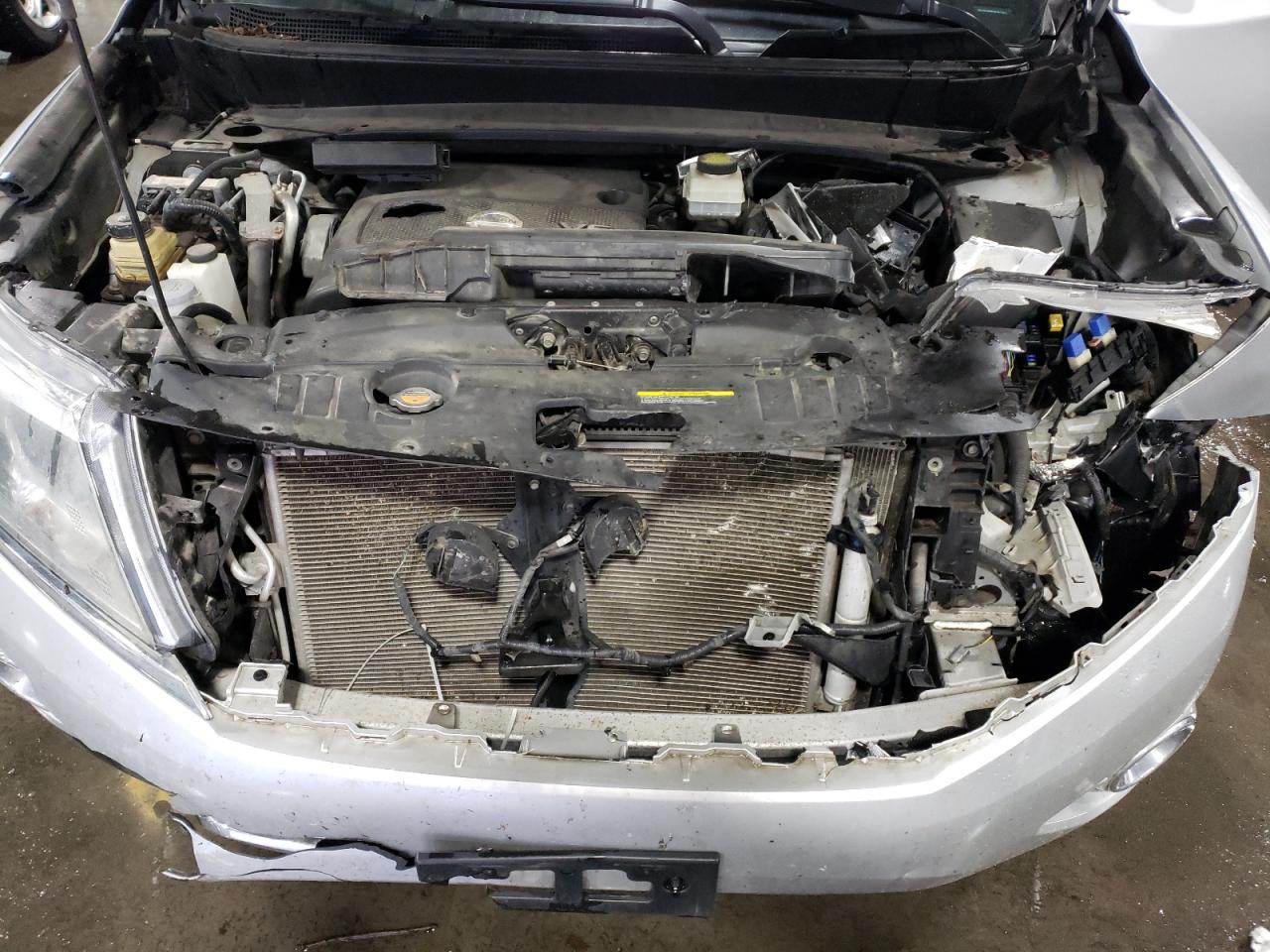 2013 Nissan Pathfinder VIN 5N1AR2MM2DC671012 Copart auction photo, front end damage thumbnail 13