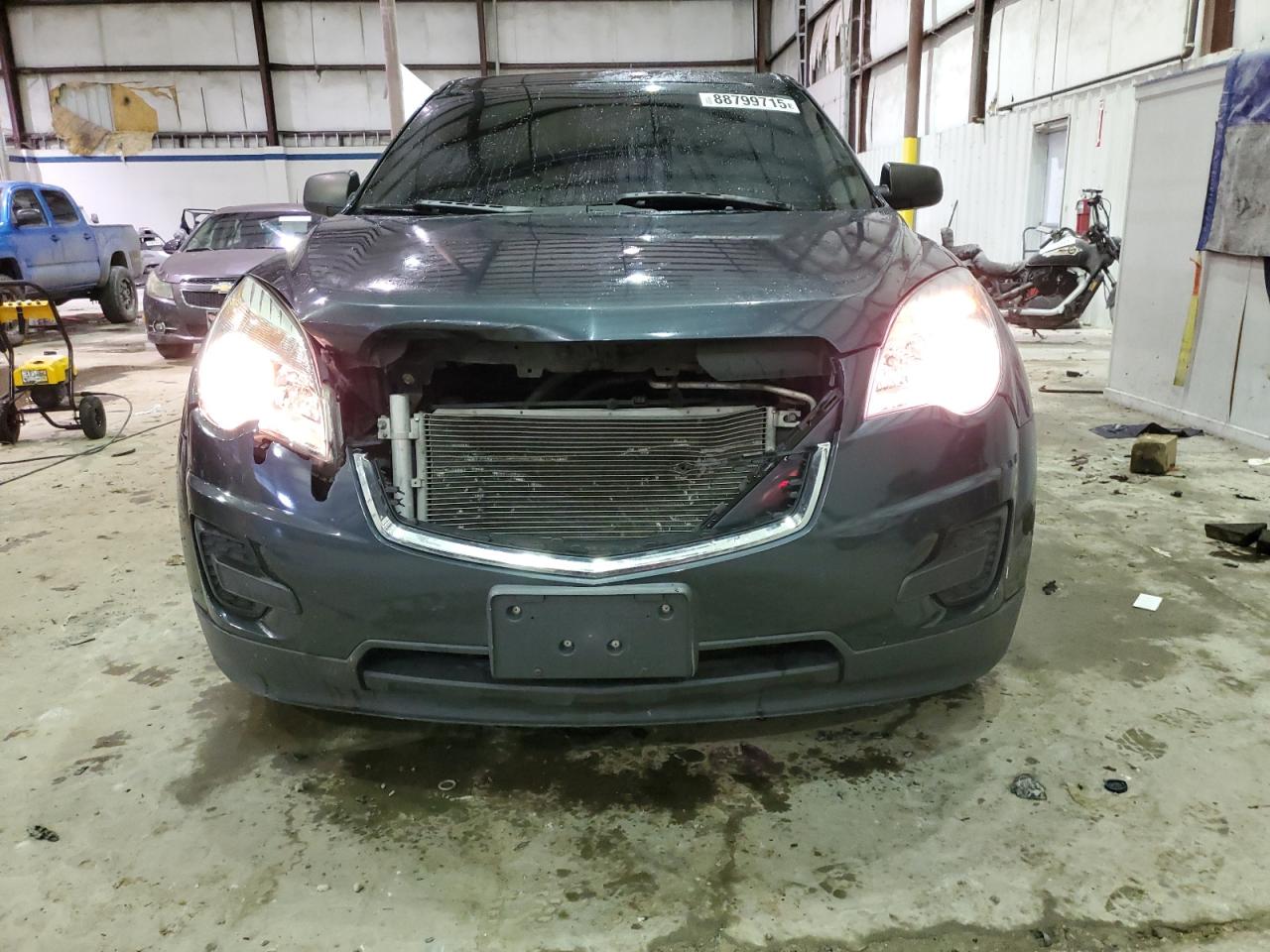 2011 Chevrolet Equinox VIN 2GNALBEC3B1169843 Copart auction photo, front end damage thumbnail 5