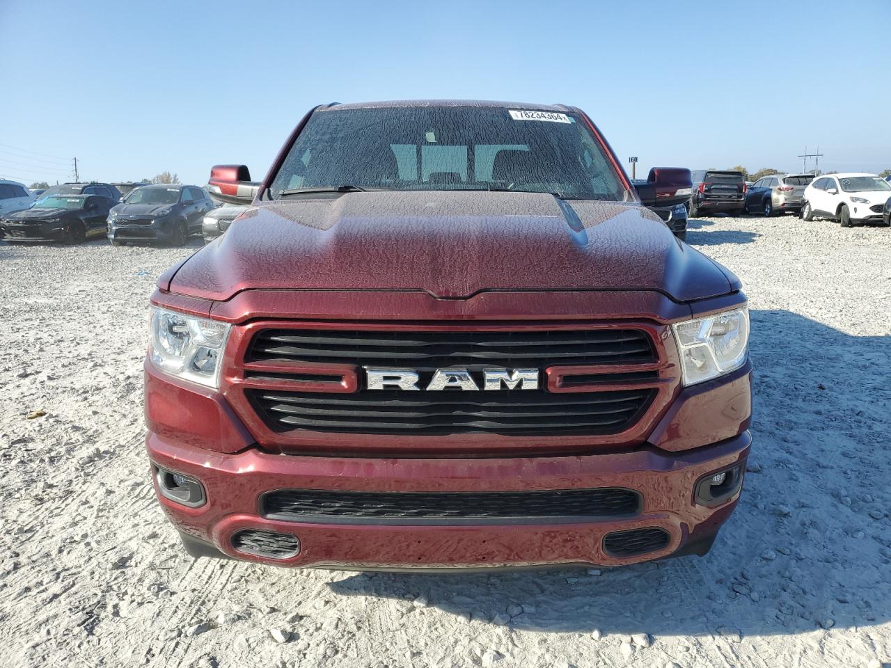 2021 RAM 1500 VIN 1C6RREFT1MN653934 Copart auction photo, rear end damage thumbnail 5