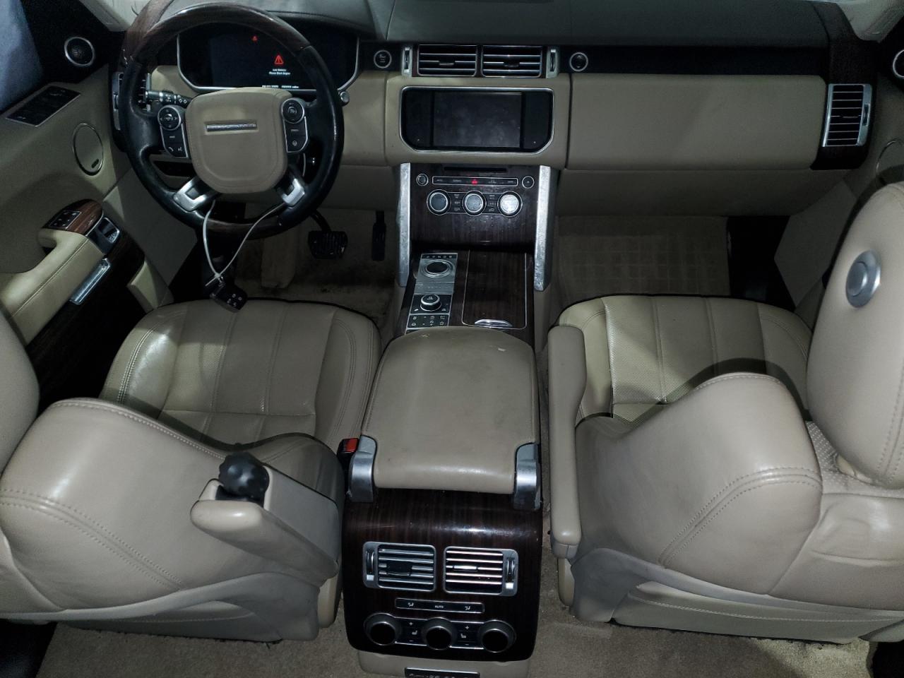 2016 Land Rover Range Rover VIN SALGS2PF1GA293211 Copart auction photo, front end damage thumbnail 8
