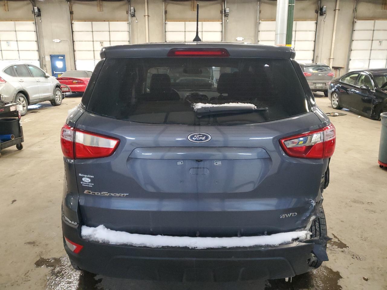 2018 Ford EcoSport VIN MAJ6P1SL1JC235905 Copart auction photo, rear end damage thumbnail 6