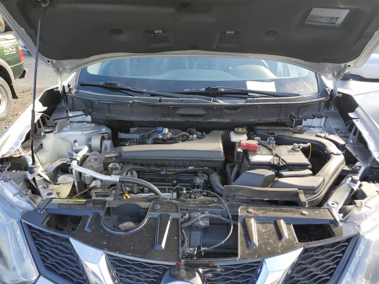 2016 Nissan Rogue VIN KNMAT2MV0GP670758 Copart auction photo, rear end damage thumbnail 12