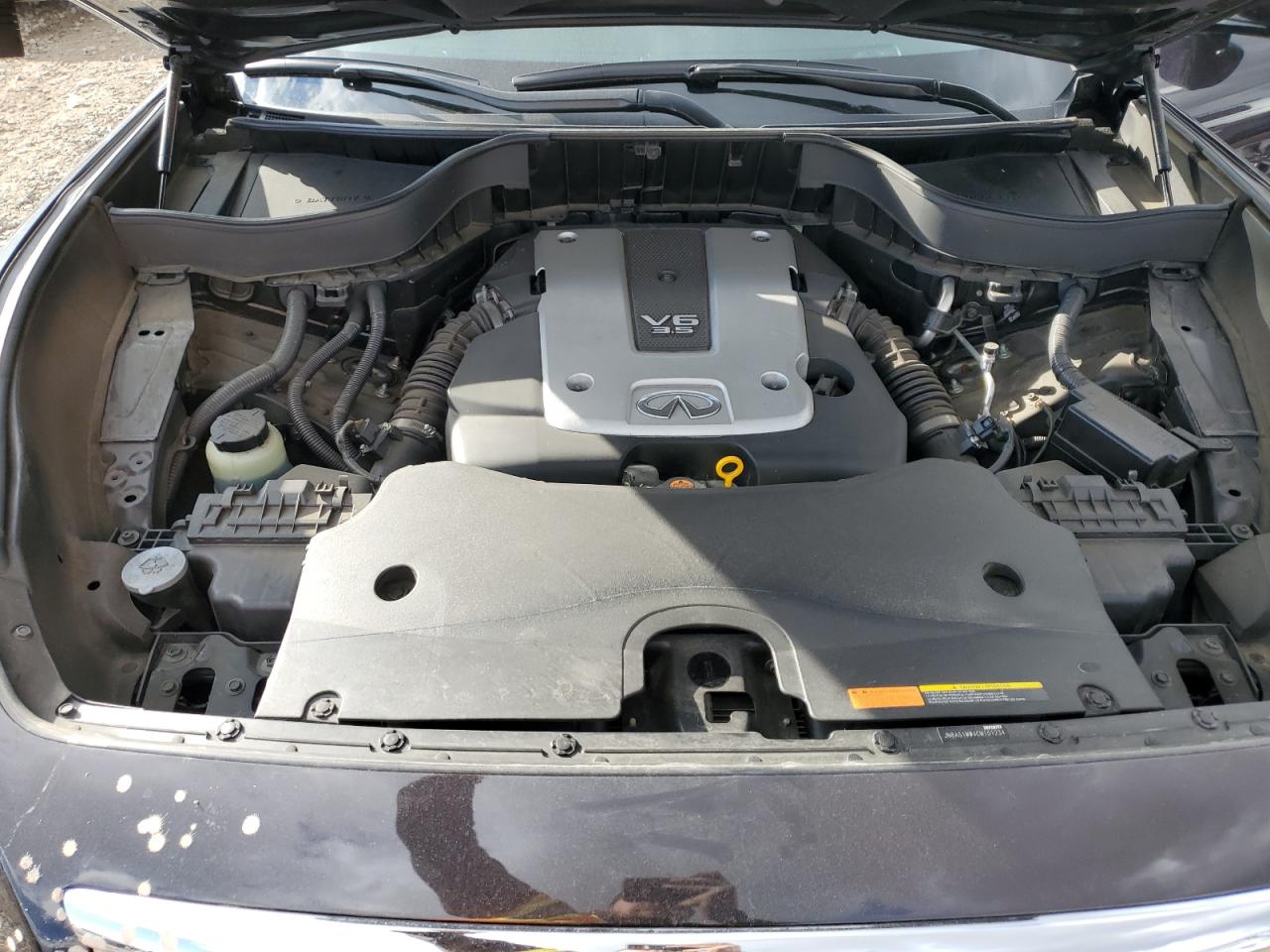 2012 Infiniti FX VIN JN8AS1MW4CM151234 Copart auction photo, rear end damage thumbnail 11