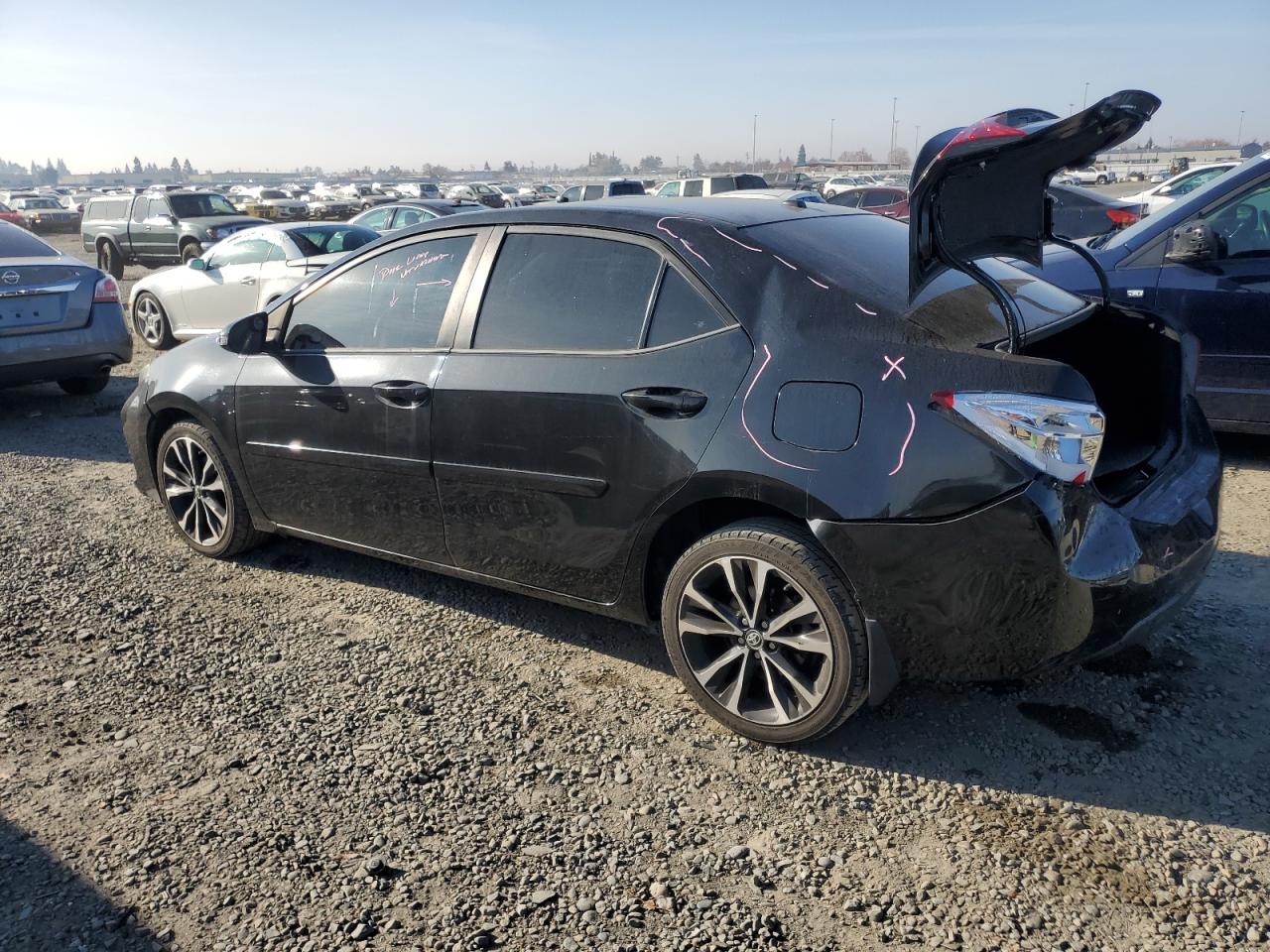 2018 Toyota Corolla VIN 2T1BURHEXJC018675 Copart auction photo, rear end damage thumbnail 2