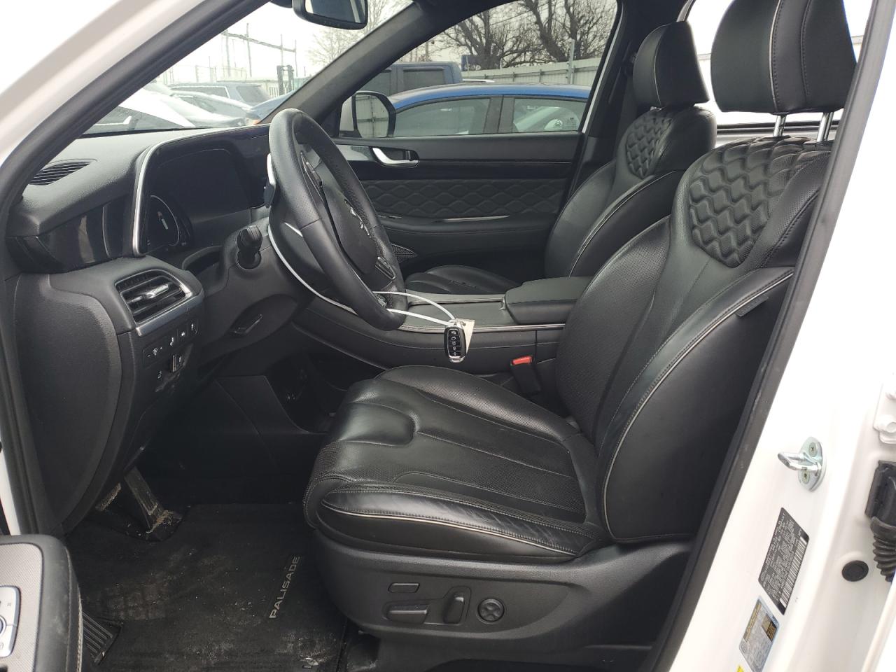 2022 Hyundai Palisade VIN KM8R7DHE1NU478059 Copart auction photo, all over damage thumbnail 7
