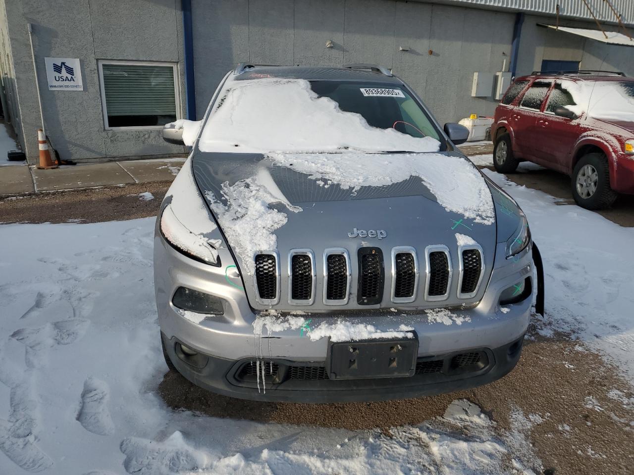 2015 Jeep Grand Cherokee VIN 1C4PJMCS3FW538696 Copart auction photo, front end damage thumbnail 5