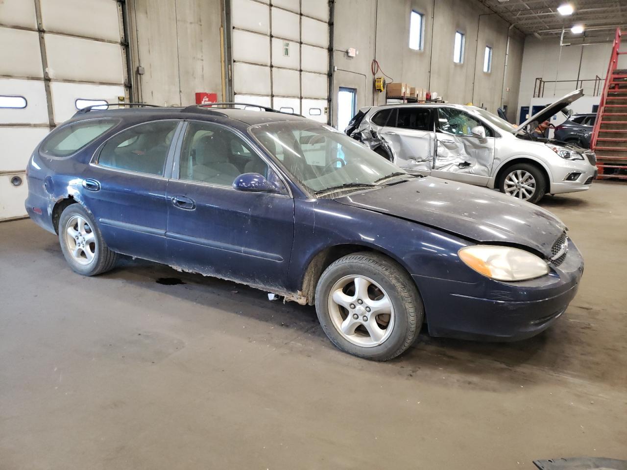 2001 Ford Taurus VIN 1FAFP58U31G174847 Copart auction photo, all over / undercarriage damage thumbnail 4