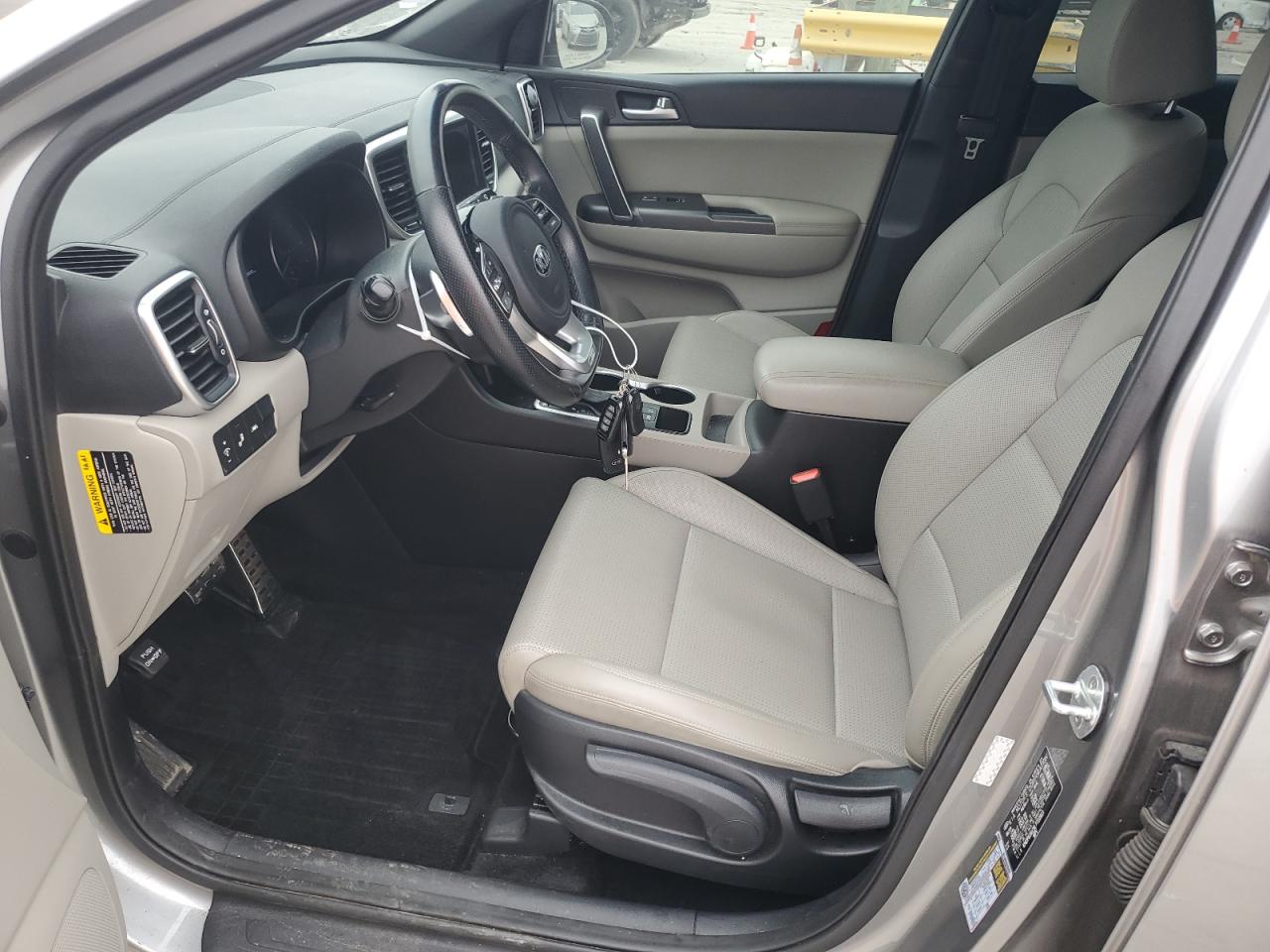 2020 KIA Sportage VIN KNDP63AC6L7710913 Copart auction photo, front end damage thumbnail 7