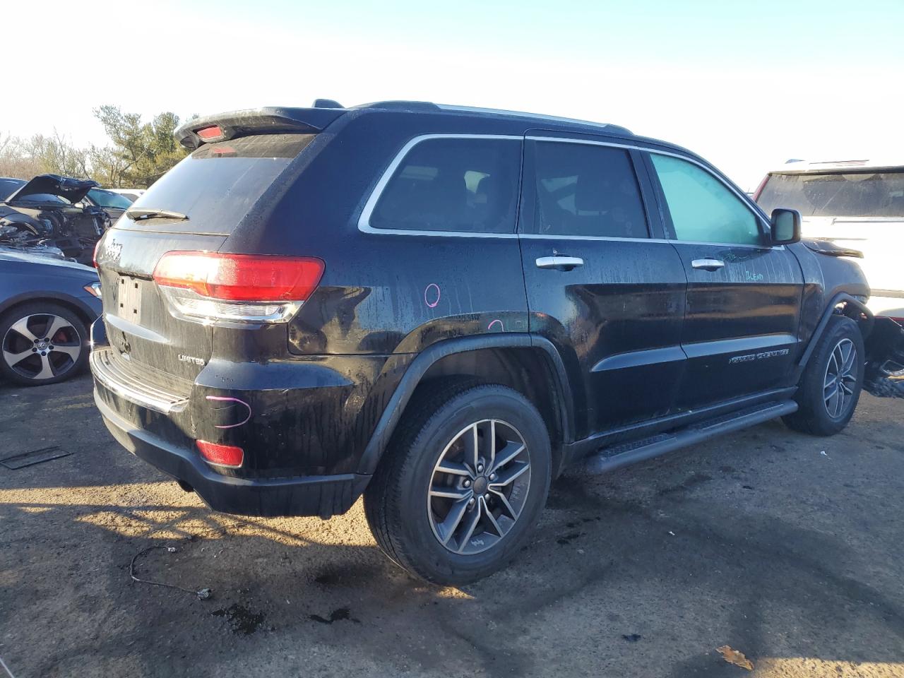 2019 Jeep Grand Cherokee VIN 1C4RJFBG9KC762925 Copart auction photo, front end damage thumbnail 3
