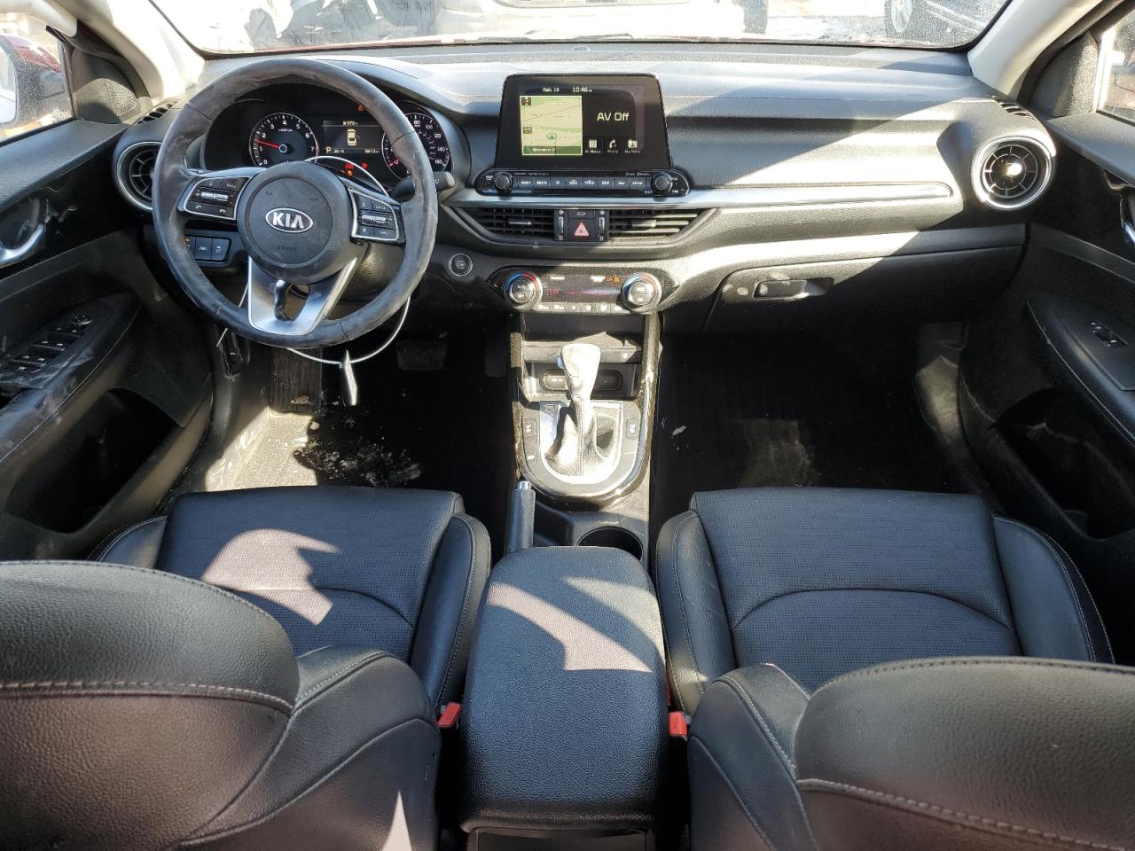 2019 KIA Forte VIN 3KPF54AD0KE087333 Copart auction photo, side damage thumbnail 8