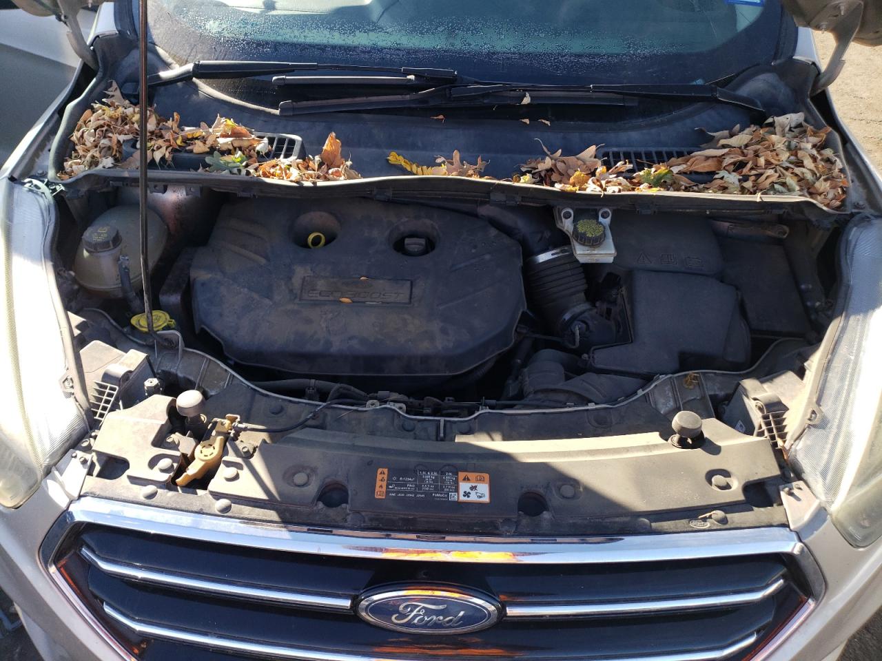 2017 Ford Escape VIN 1FMCU9G94HUA50040 Copart auction photo, side damage thumbnail 12