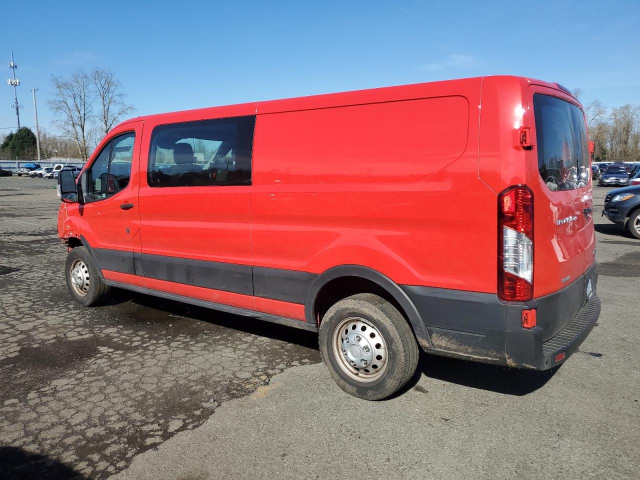 2022 Ford Transit VIN 1FTYE1ZG1NKA23048 Copart auction photo, front end / mechanical damage thumbnail 2