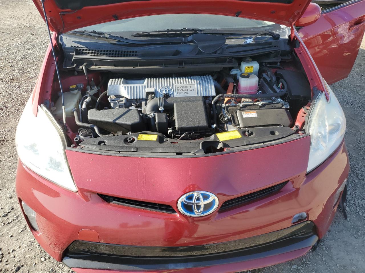 2013 Toyota Prius VIN JTDKN3DU1D5545321 Copart auction photo, rear end damage thumbnail 12