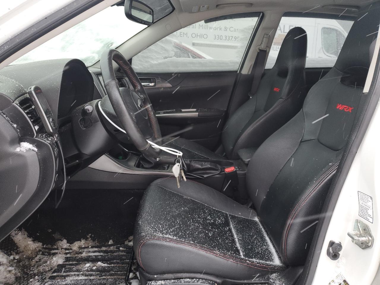 2012 Subaru WRX VIN JF1GR7E61CG236717 Copart auction photo, front end / side damage thumbnail 7