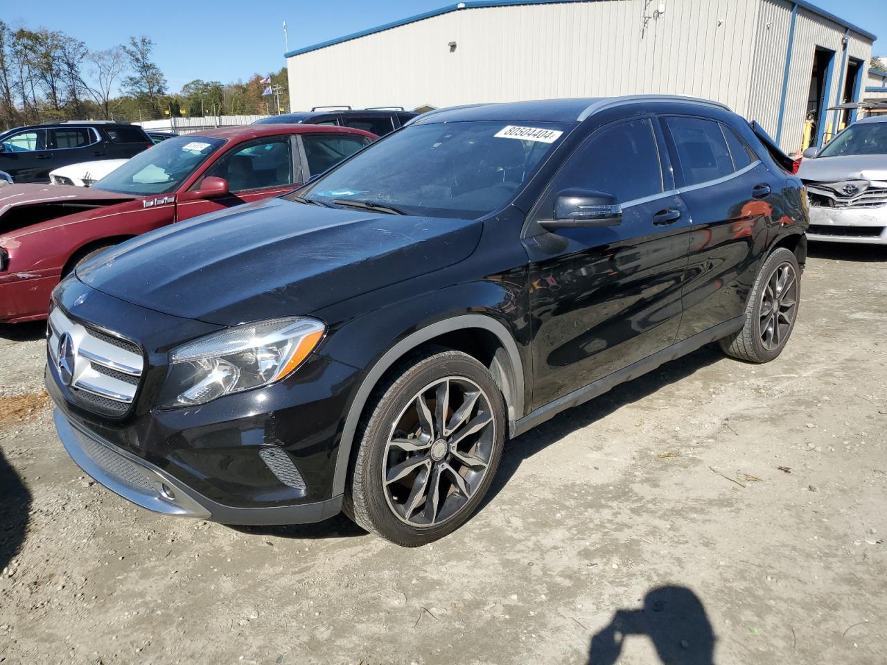 2017 Mercedes-Benz GLA-klasse VIN WDCTG4EBXHJ317505