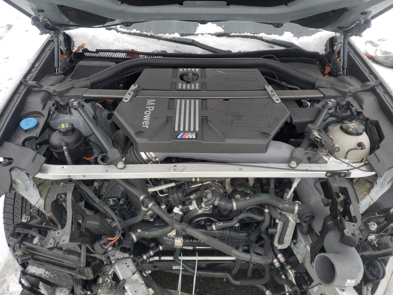 2022 BMW X3 M VIN 5YM13EC02N9L76701 Copart auction photo, front end / minor dent/scratches damage thumbnail 11