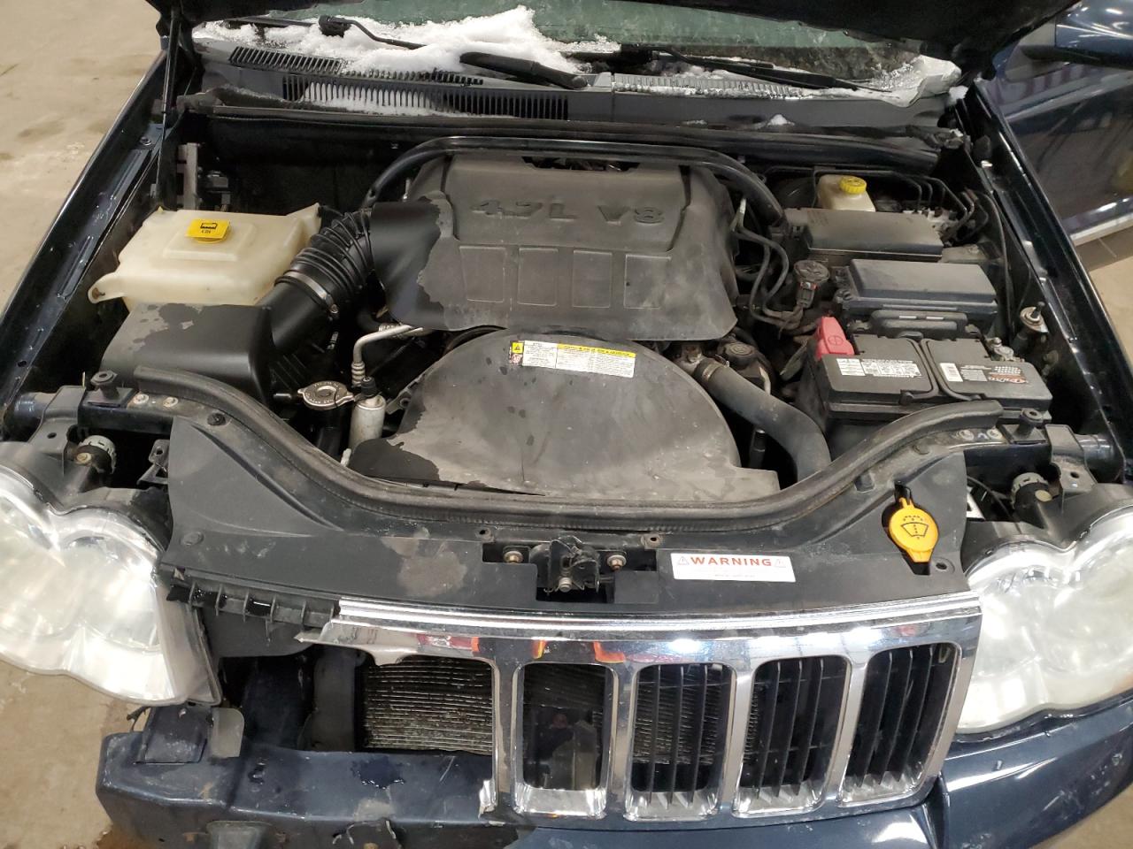 2009 Jeep Grand Cherokee VIN 1J8HR58P79C537332 Copart auction photo, front end damage thumbnail 12