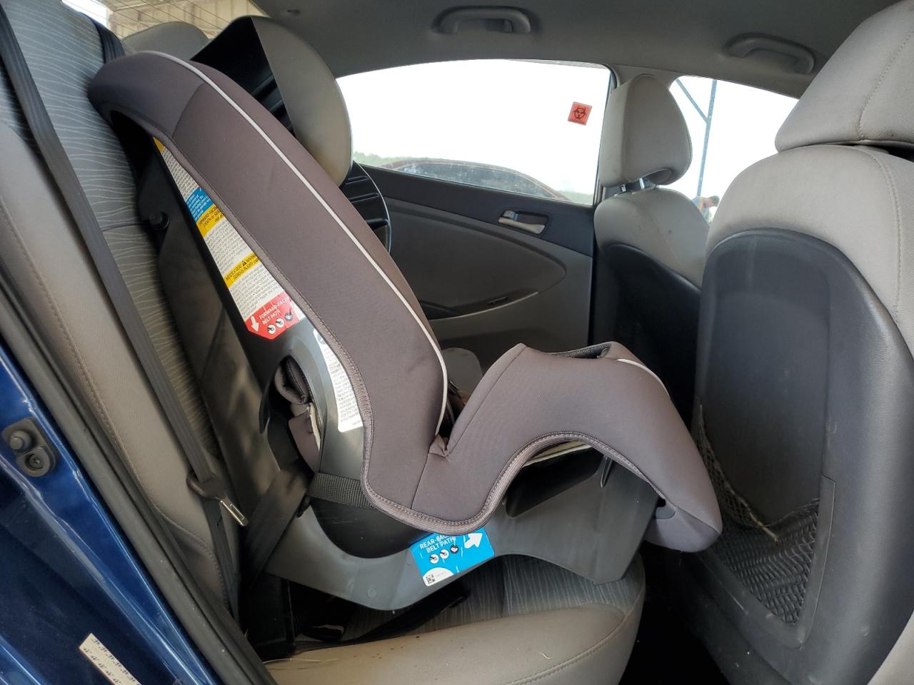 2017 Hyundai Accent VIN KMHCT4AE4HU245874 Copart auction photo, all over damage thumbnail 10