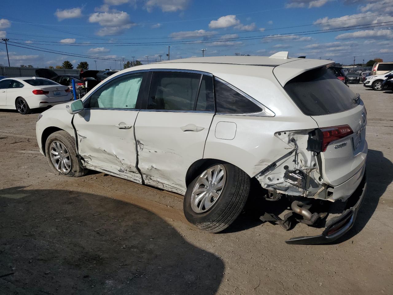 2017 Acura RDX VIN 5J8TB4H3XHL038232 Copart auction photo, all over / undercarriage damage thumbnail 2