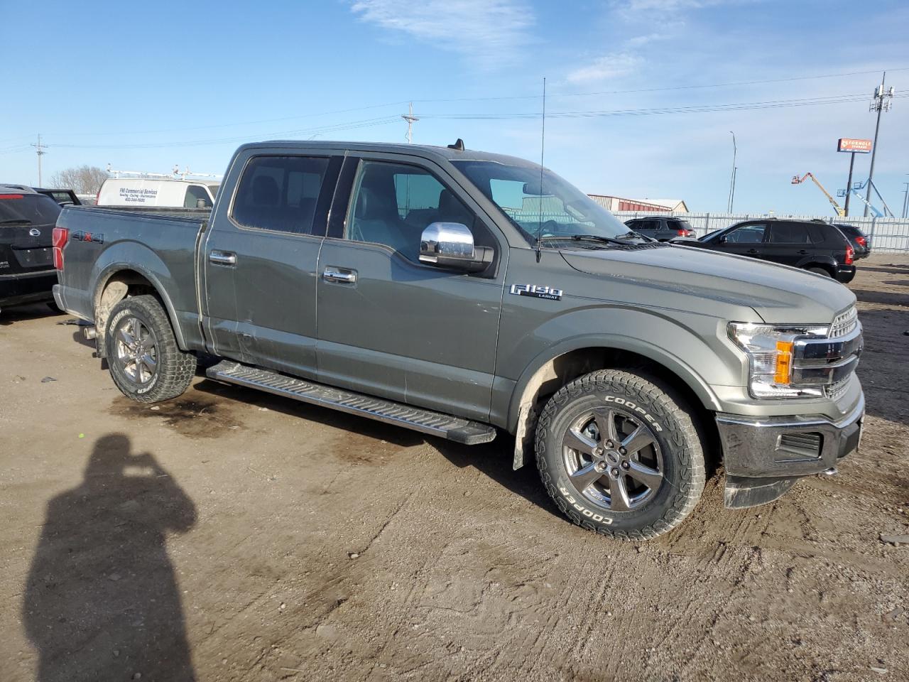 2020 Ford F-150 VIN 1FTEW1EP8LKE37723 Copart auction photo, side damage thumbnail 4