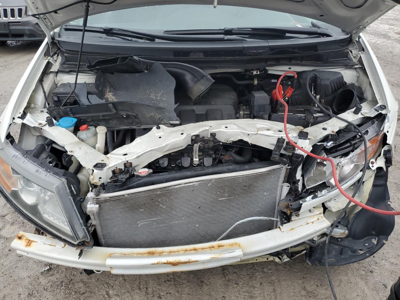 2017 Honda Odyssey VIN 5FNRL5H68HB020661 Copart auction photo, front end damage thumbnail 12